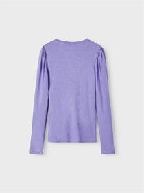 NAME IT Modal Rib Bluse Lilde Aster Purple